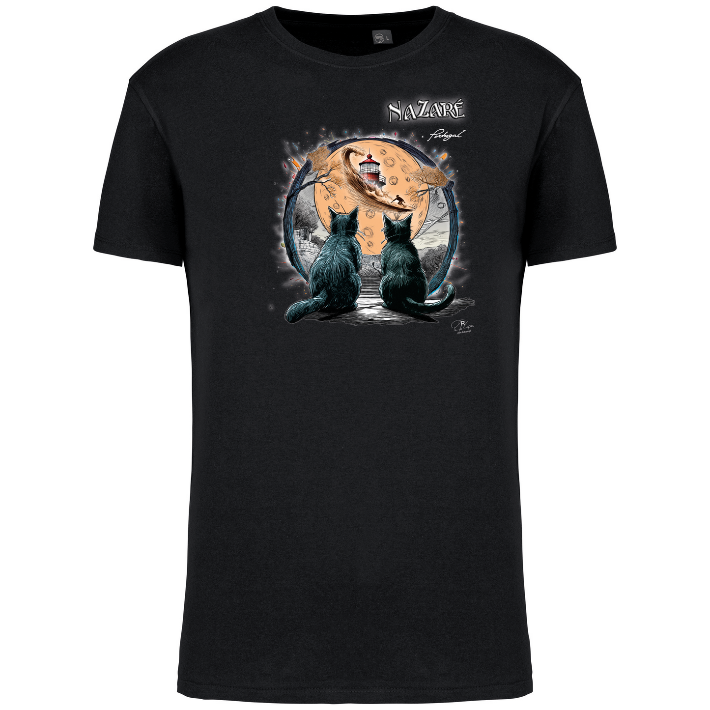 T-Shirt Algodão Biológico Luar Nazaré