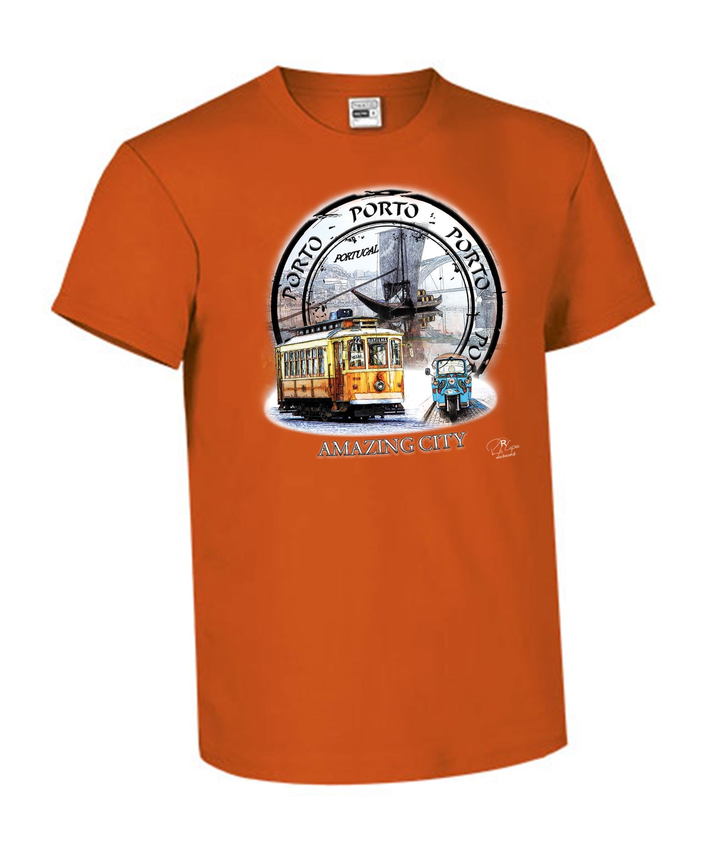 T-shirt Kids Amazing City Porto