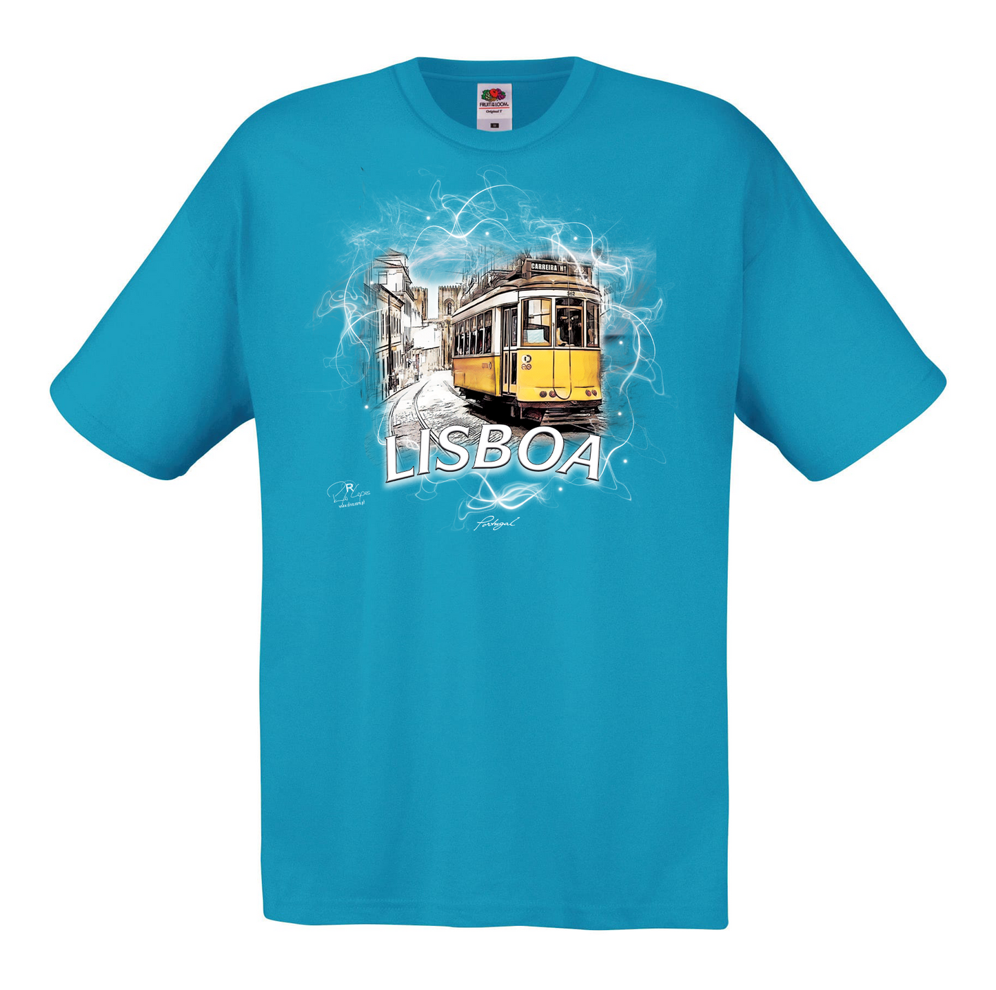 T-shirt Fruit of the Loom, Original 145g, Carreira 28 Lisboa