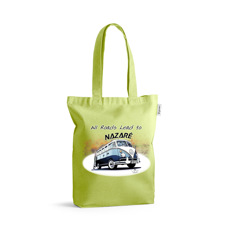Sacos de Algodão Ecológico 220g All Roads Lead to Nazaré