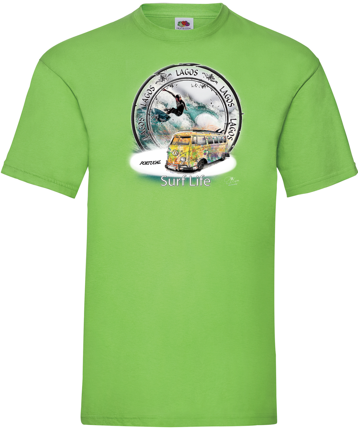 T-shirt Surf Life Lagos