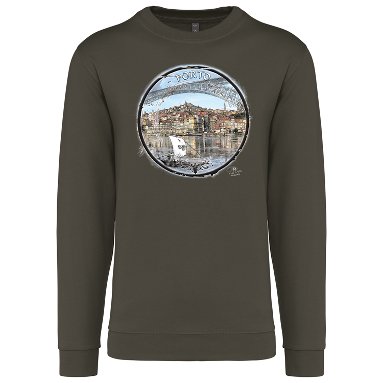 Sweatshirt Kariban sem Capuz Selo Porto