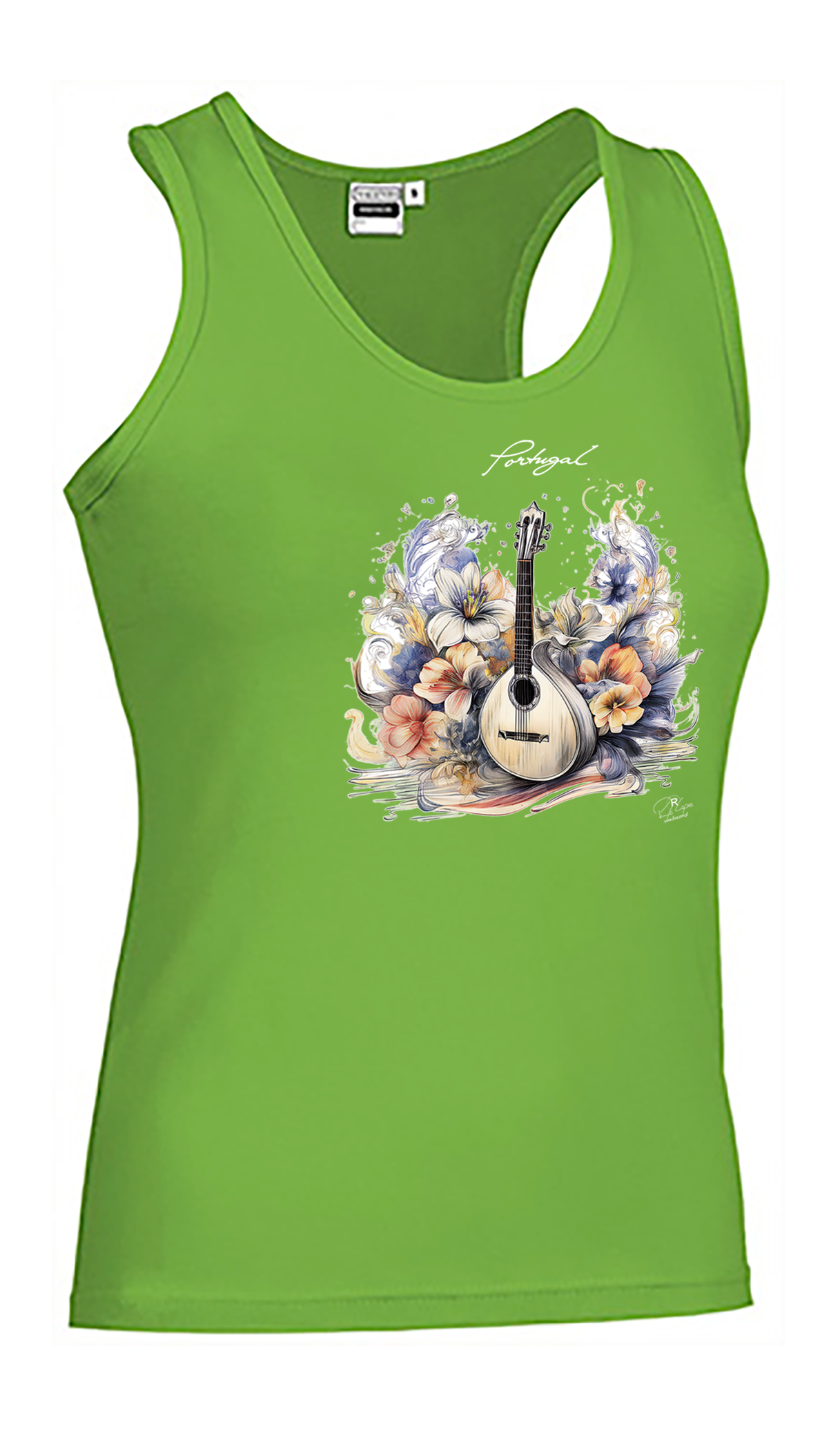T-shirt Alças Senhora Guitarra Portuguesa