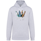 Sweatshirt Kariban com Capuz Surfboards Vila Real Stº António