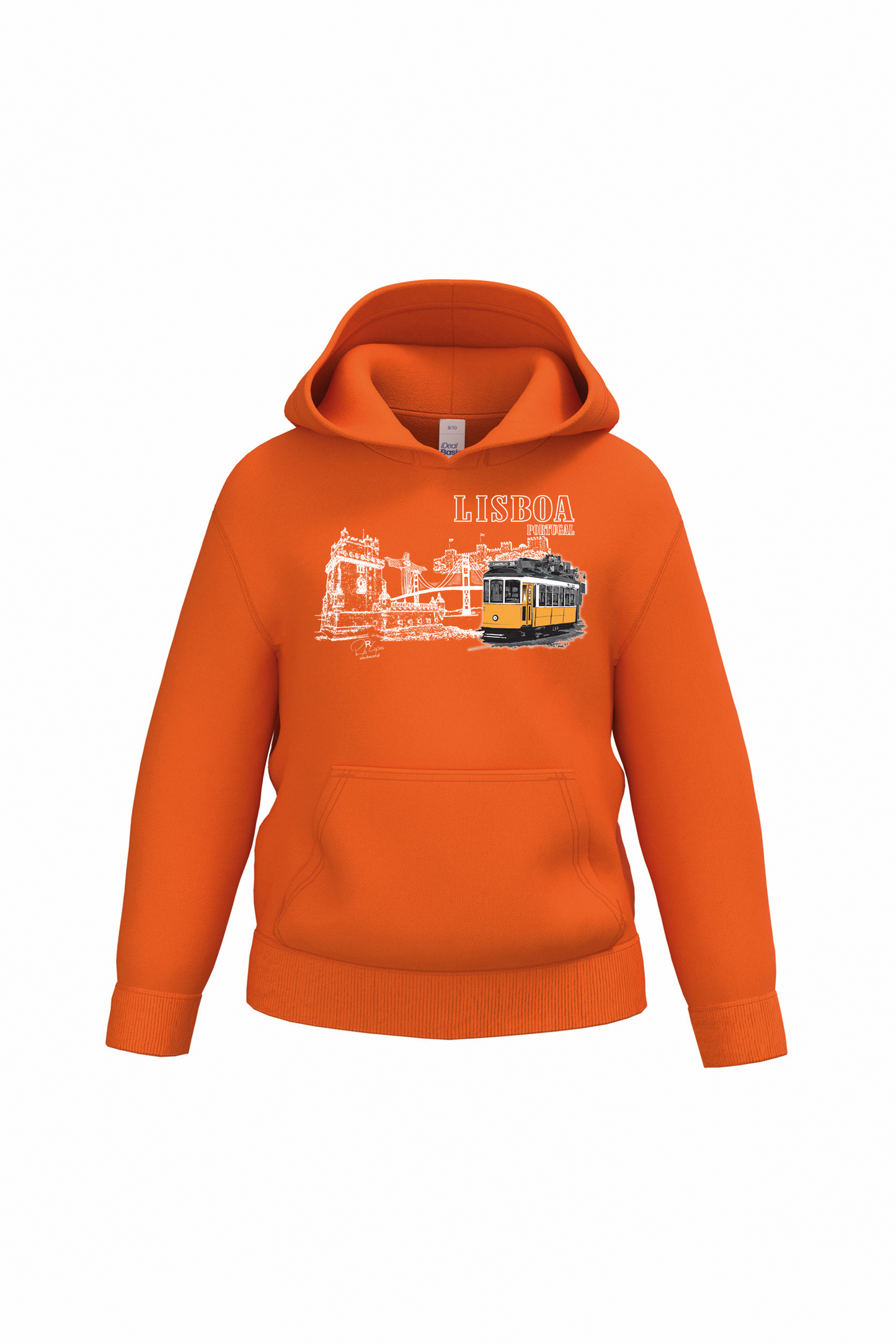 Sweatshirt com capuz Ideal Kids Monumentos Lisboa