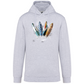 Sweatshirt Kariban com Capuz Surfboards Tavira