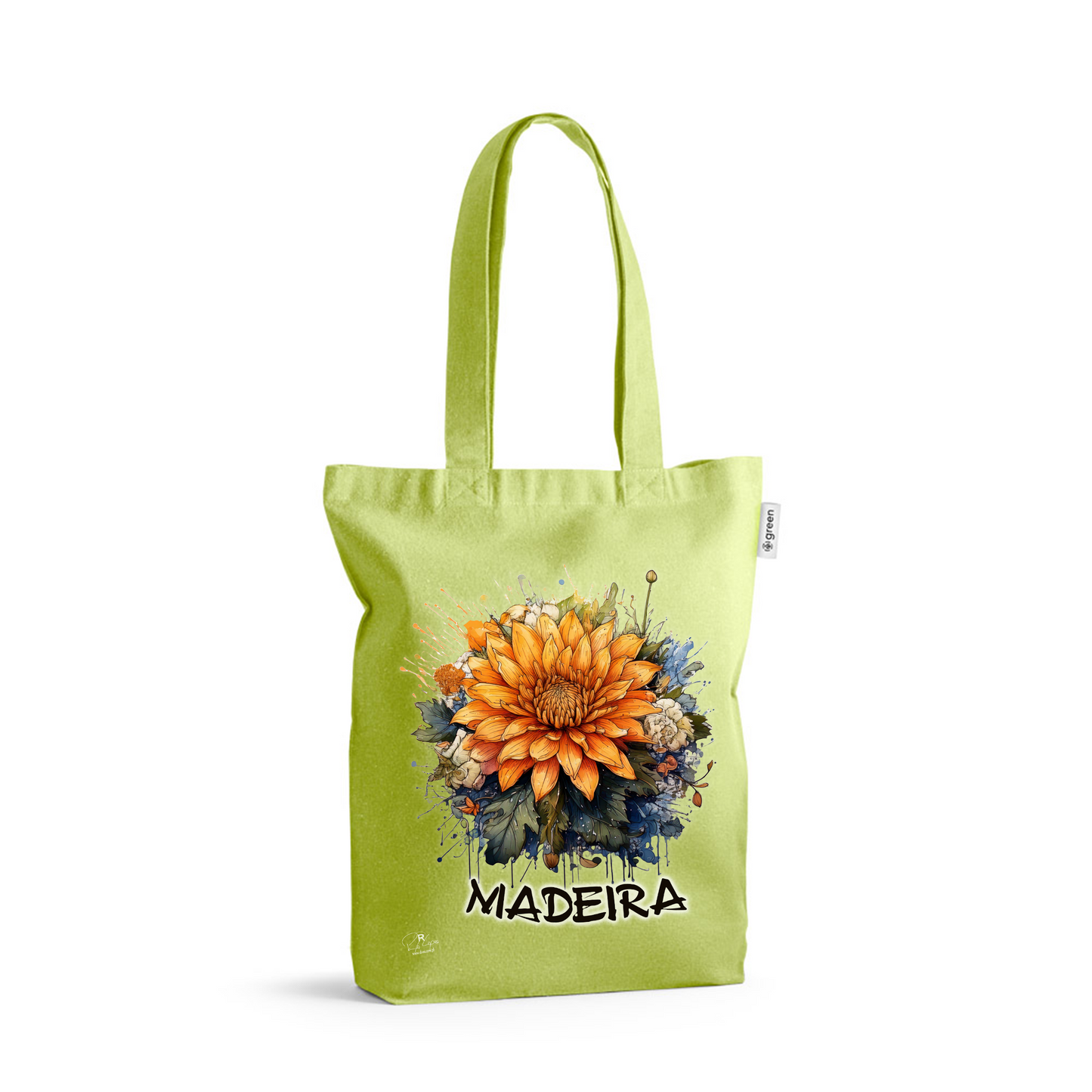 Sacos de Algodão Ecológico 220g Arranjo Floral 1