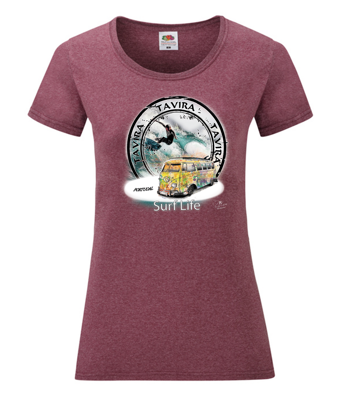 T-shirt Senhora Surf Life Tavira