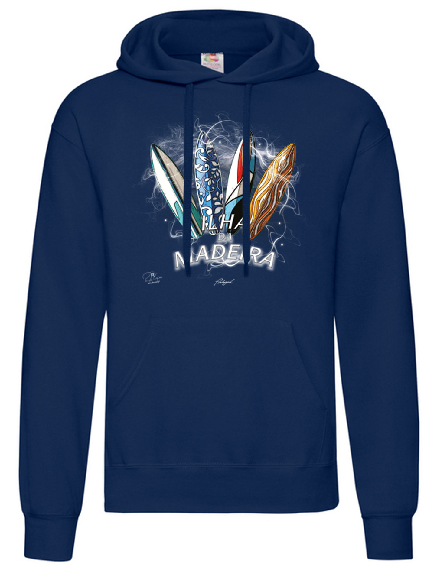 Sweatshirt Surfboards lha da Madeira