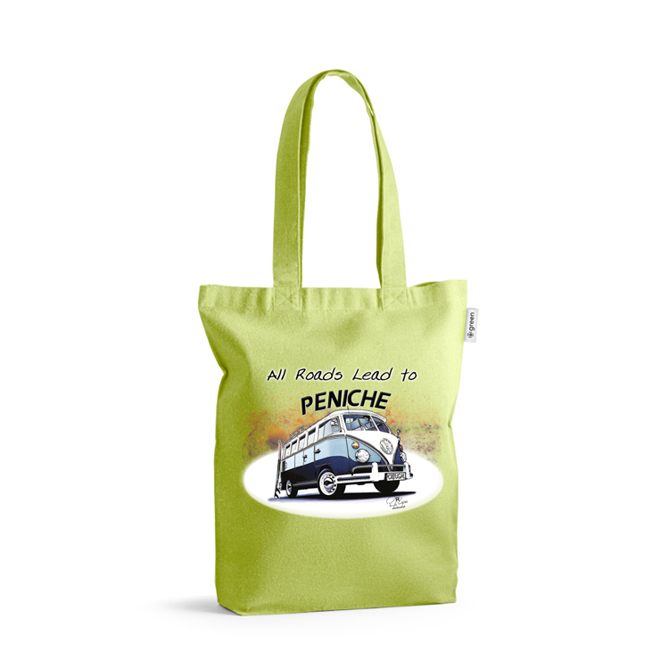 Sacos de Algodão Ecológico 220g All Roads Lead to Peniche