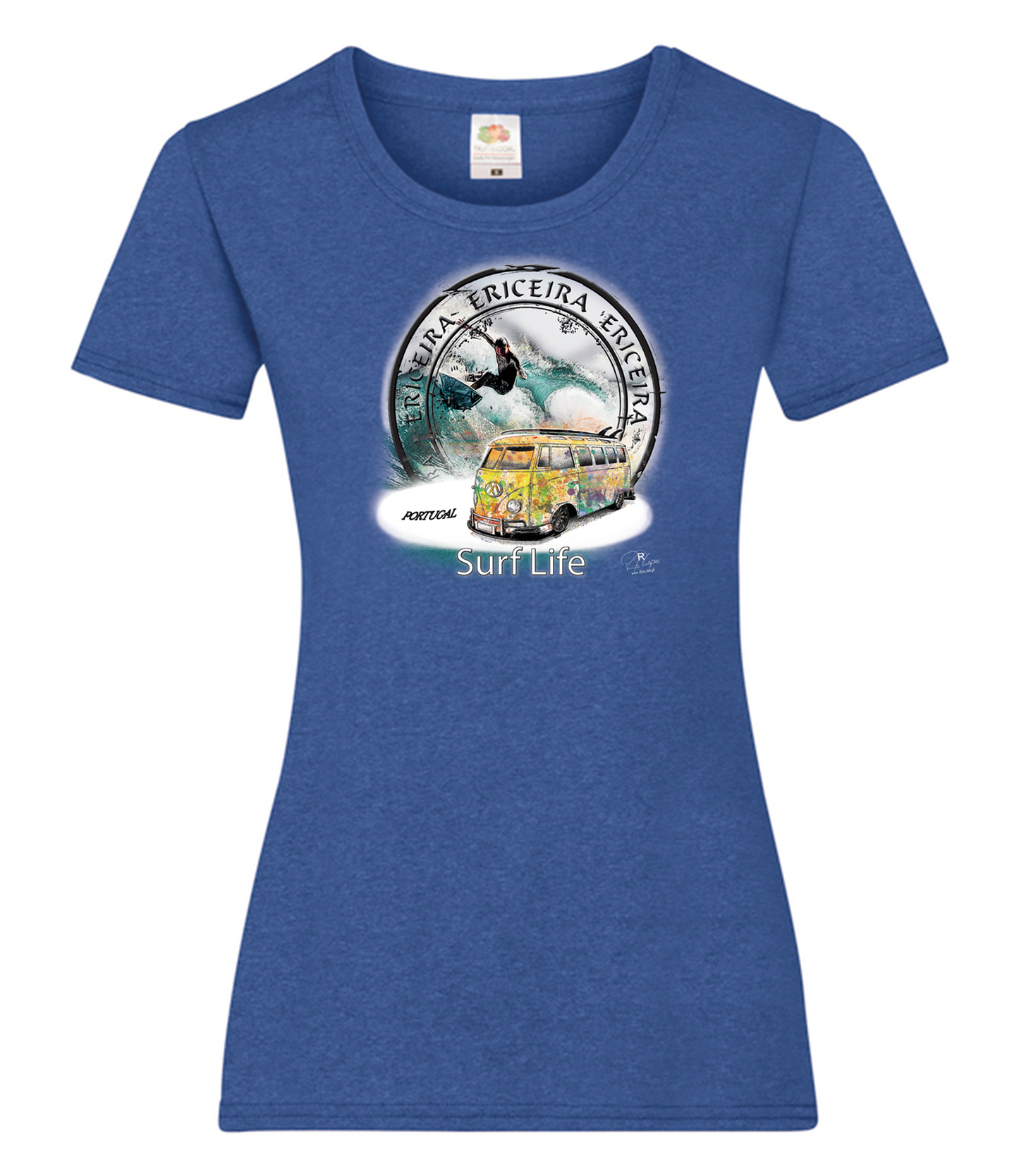 T-shirt Senhora Surf Life Ericeira