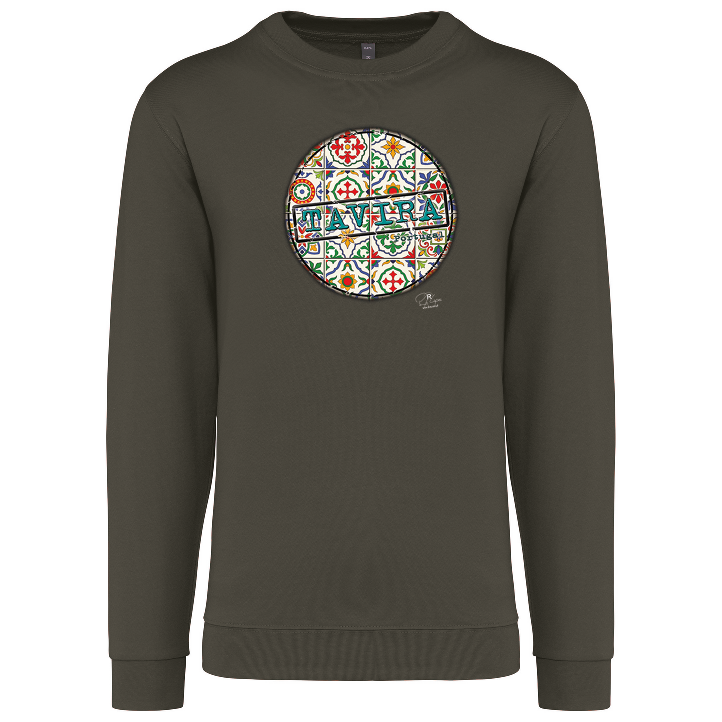Sweatshirt Kariban sem Capuz Pin Tavira
