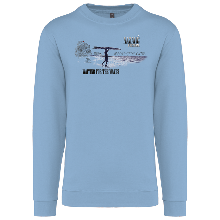 Sweatshirt Kariban sem Capuz Praia do Norte