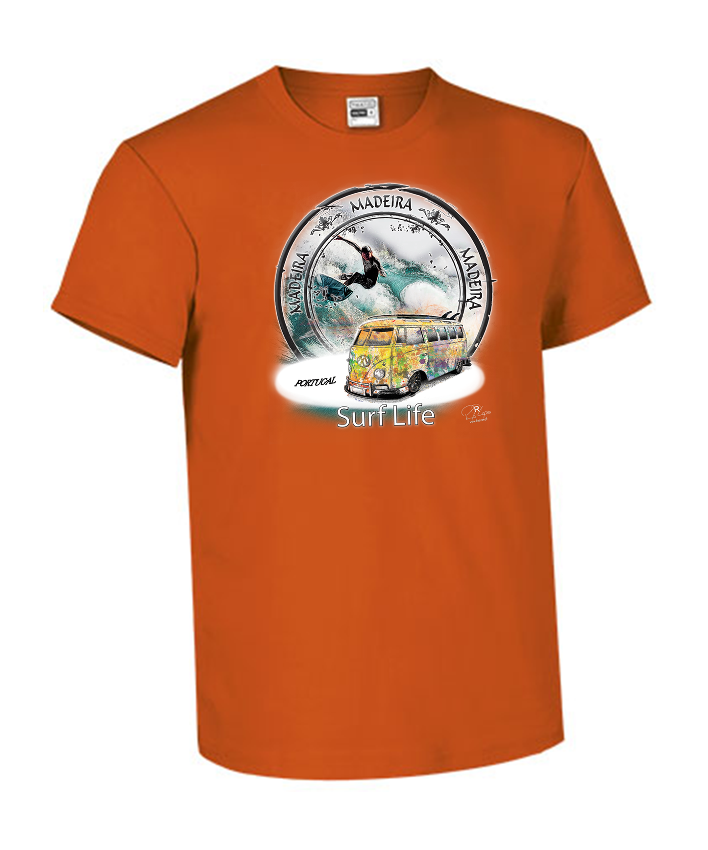 T-shirt Kids Surf Life Ilha da Madeira