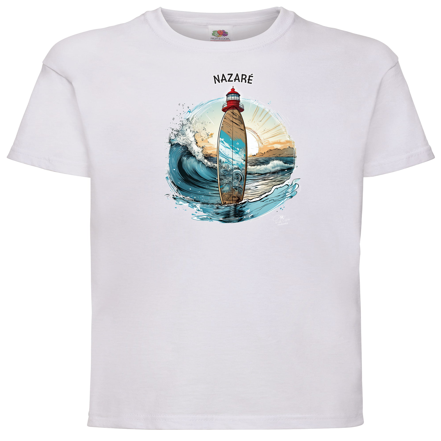 T-shirt Fruit of the Loom Kids Sol Nazaré