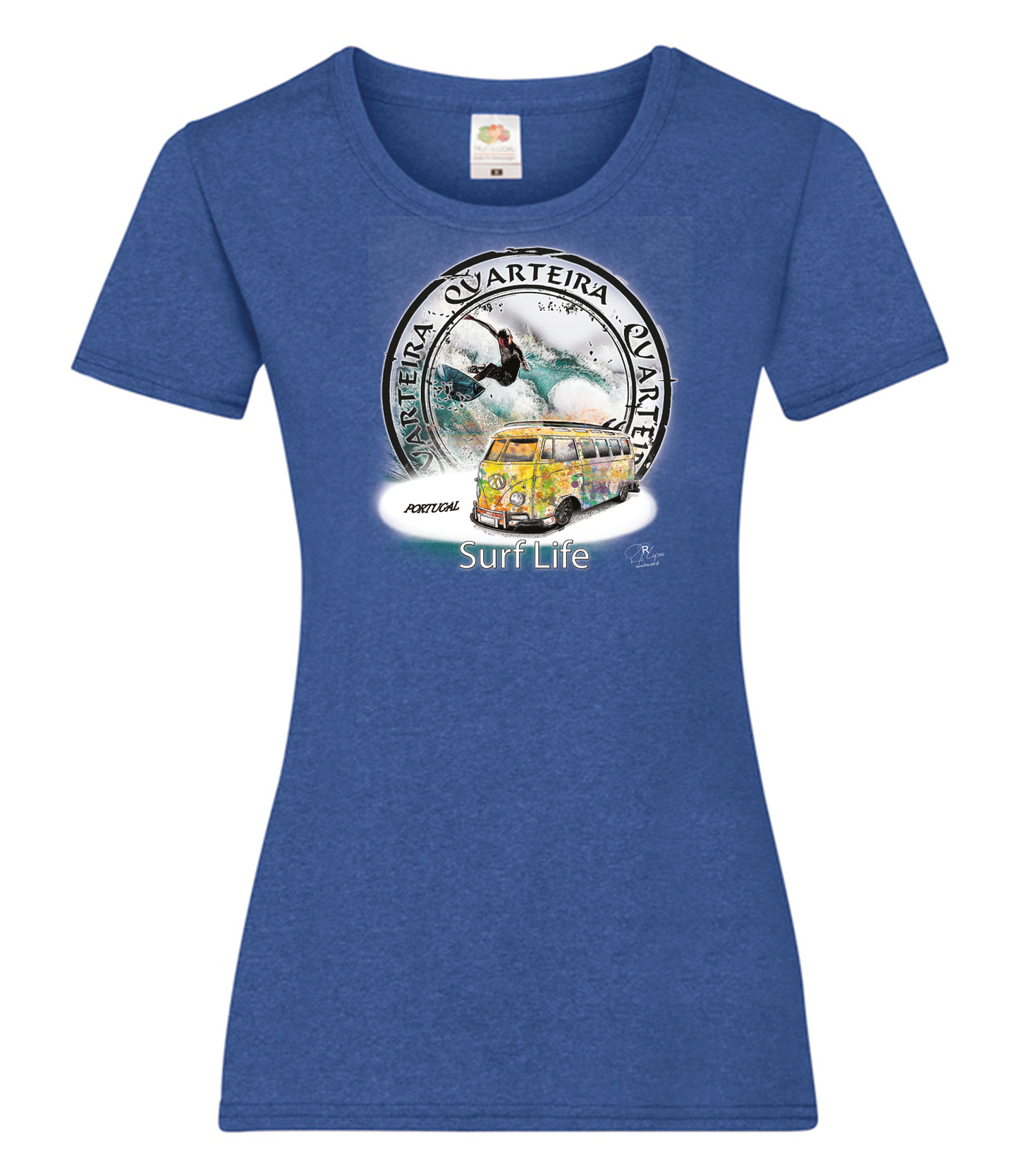 T-shirt Senhora Surf Life Quarteira