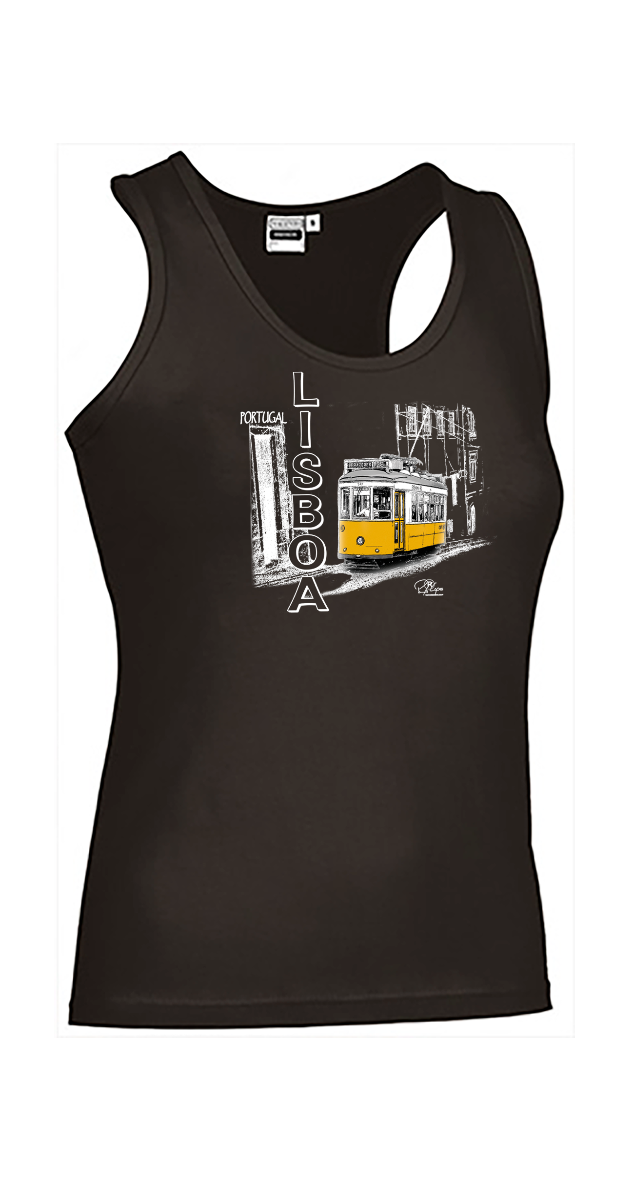 T-shirt Alças Senhora Eléctrico 4