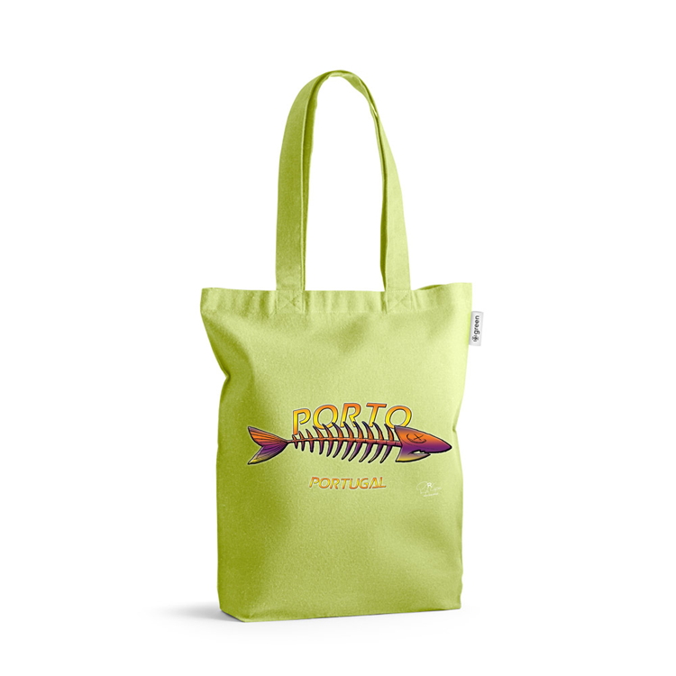 Sacos de Algodão Ecológico 220g Espinha Porto