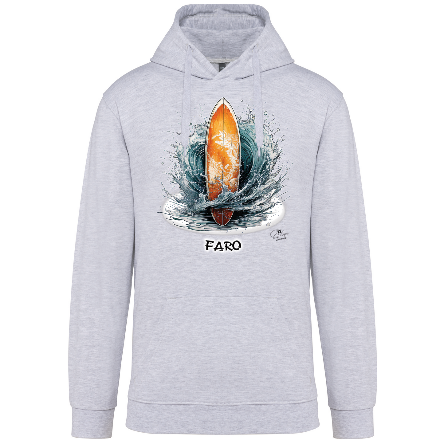 Sweatshirt Kariban com Capuz Prancha Faro