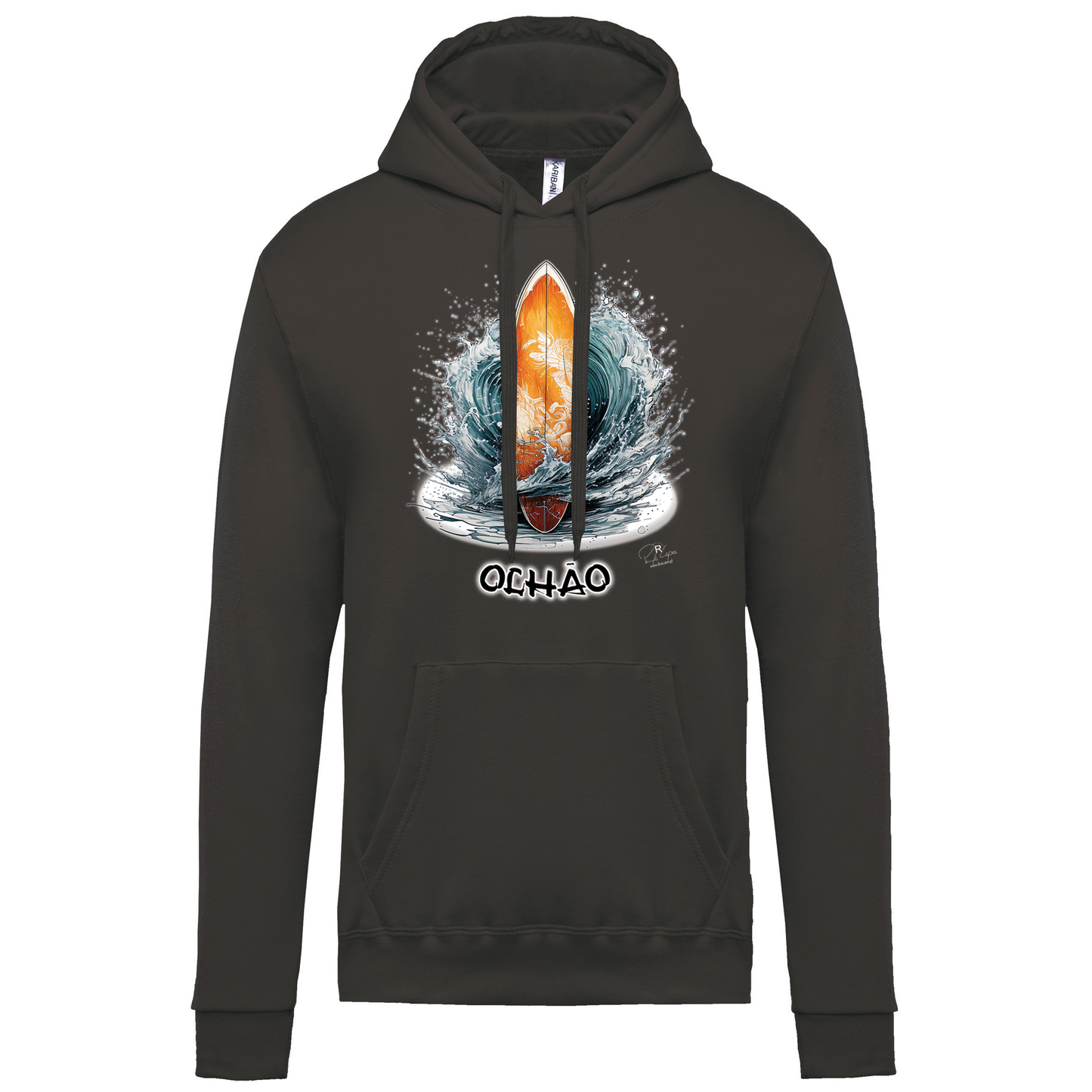 Sweatshirt Kariban com Capuz Prancha Olhão