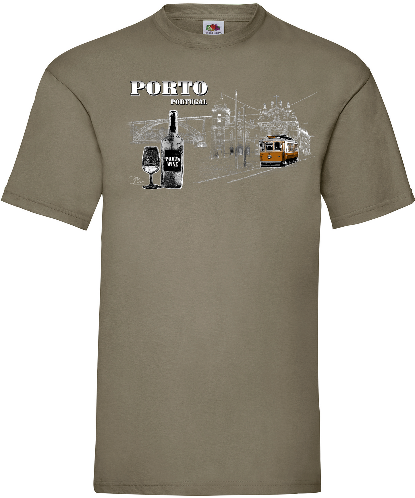 T-shirt Monumentos Porto