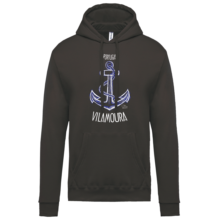 Sweatshirt Kariban com Capuz Âncora Vilamoura