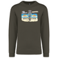Sweatshirt Kariban sem Capuz Pegadas Albufeira