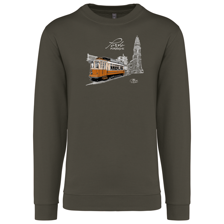 Sweatshirt Kariban sem Capuz Clérigos