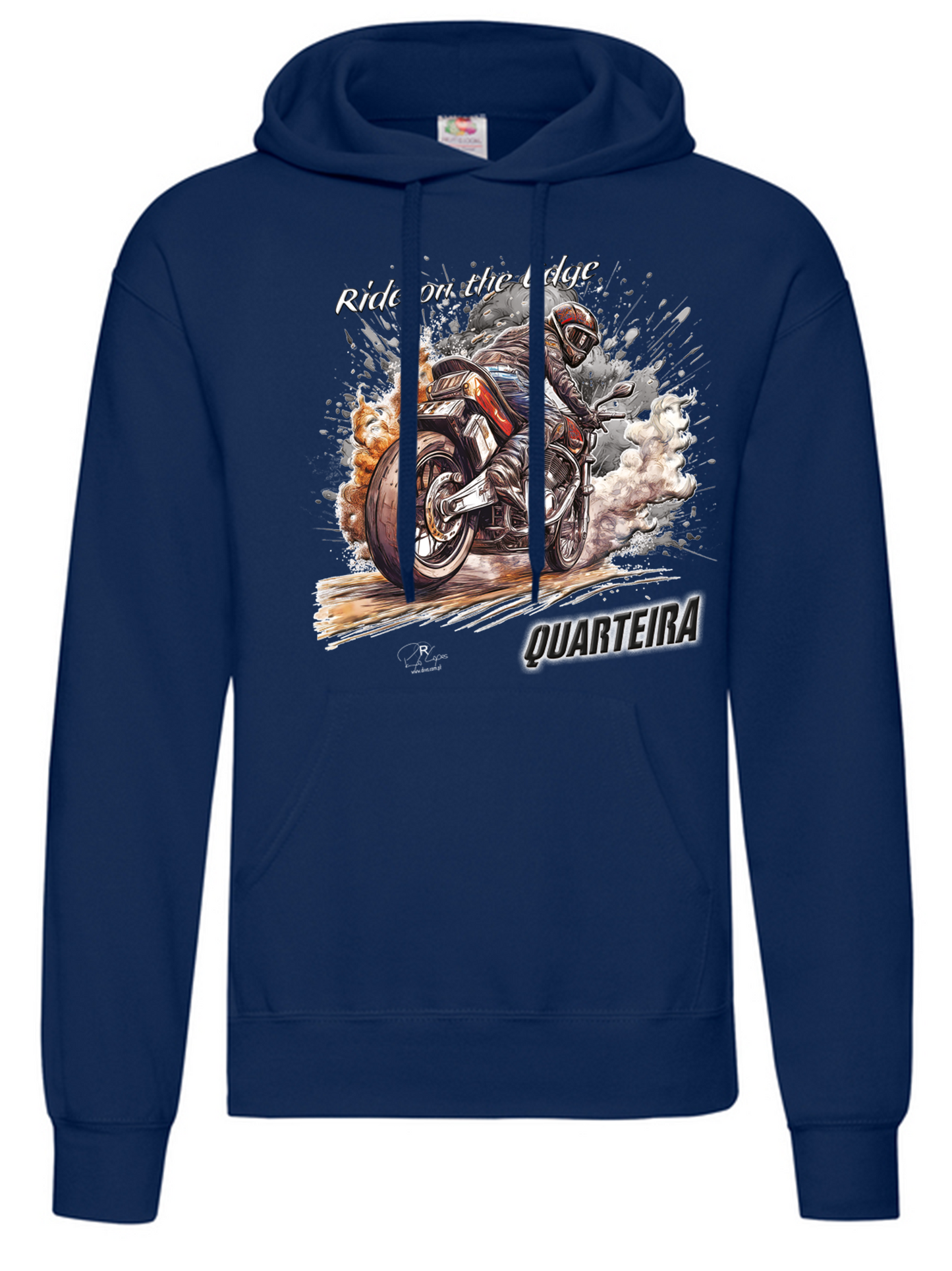 Sweatshirt Surfboards Ride on the Edge Quarteira
