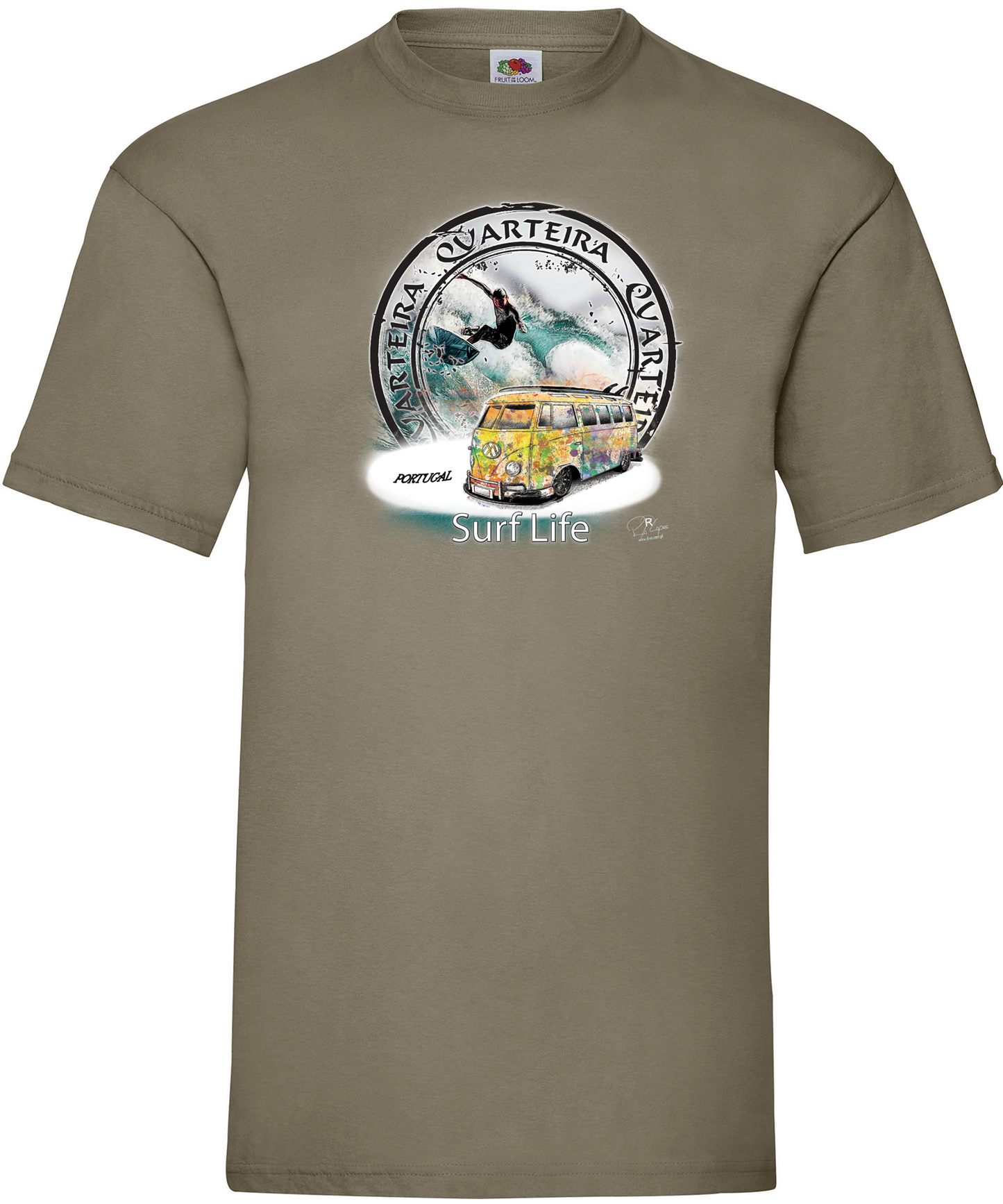 T-shirt Surf Life Quarteira