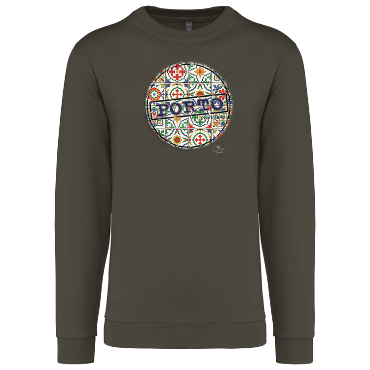 Sweatshirt Kariban sem Capuz Pin Porto
