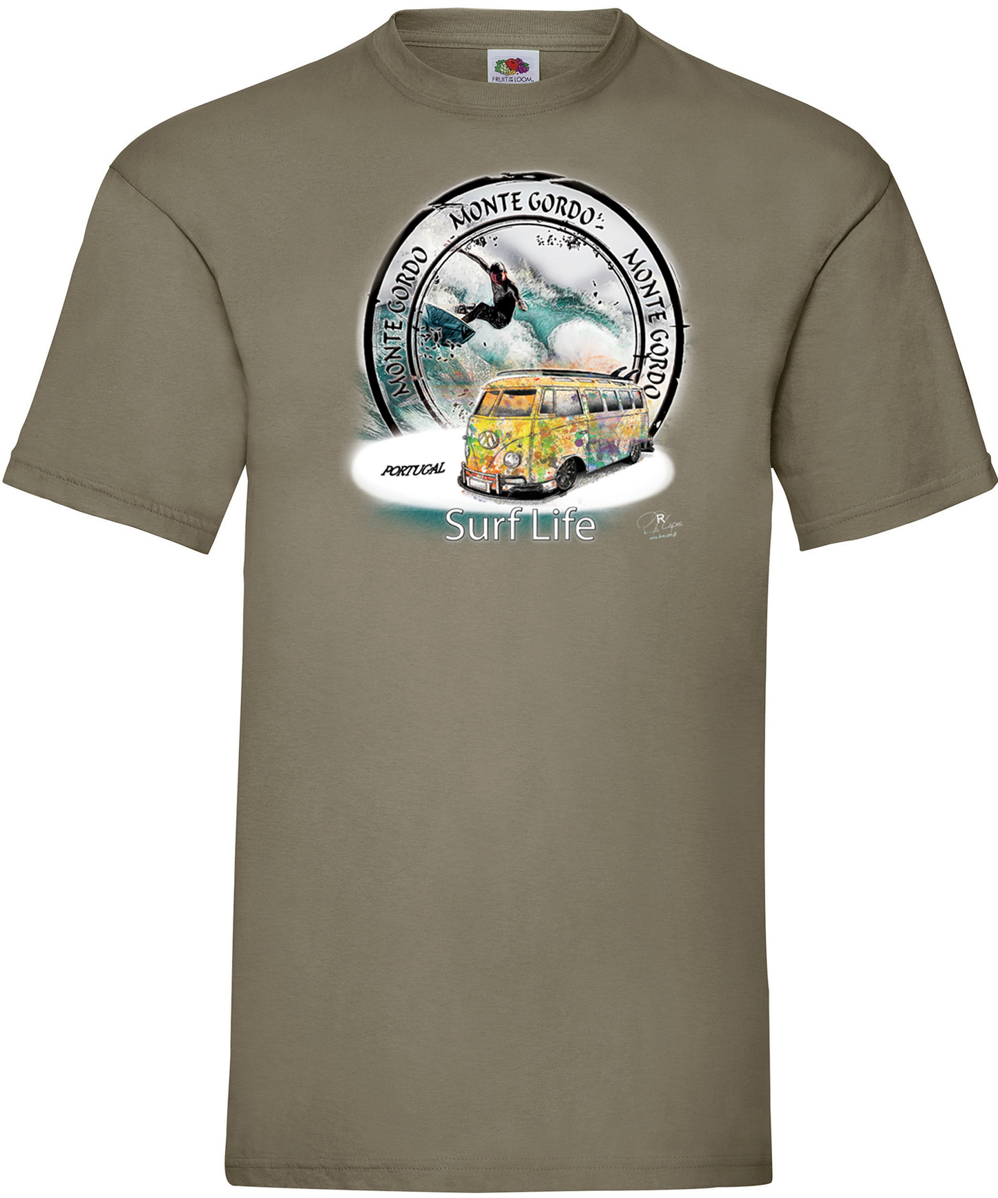 T-shirt Surf Life Monte Gordo