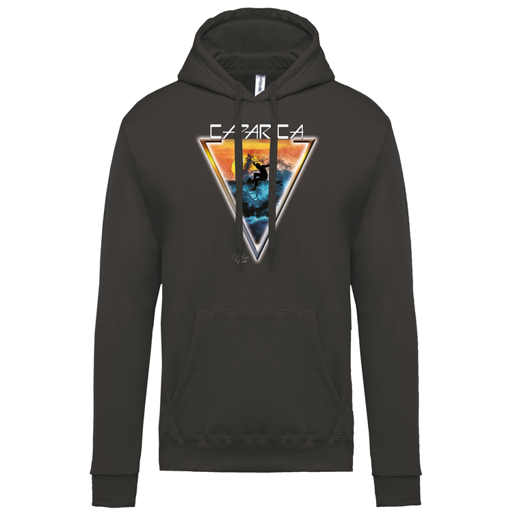 Sweatshirt Kariban com Capuz Sunset Caparica