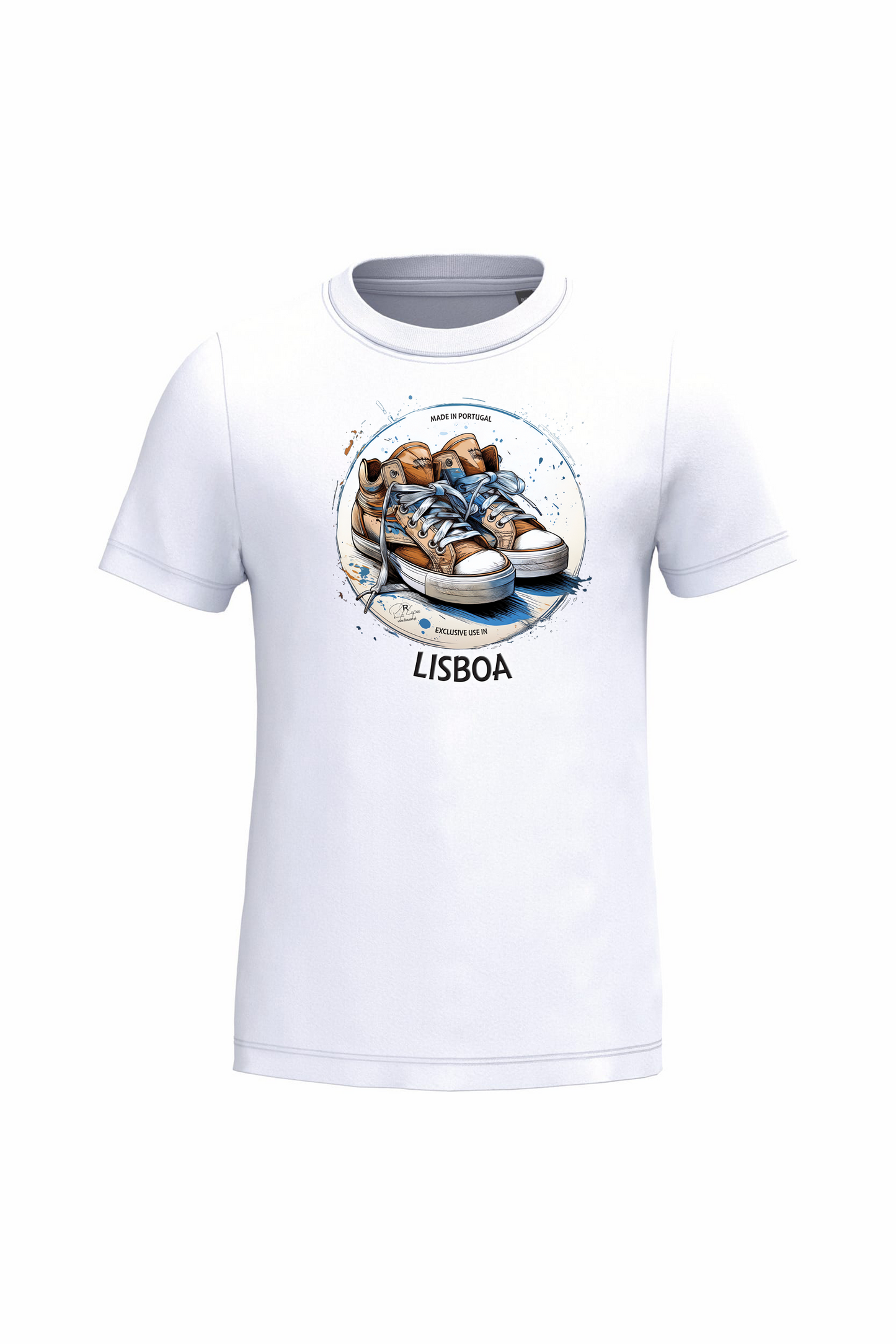 T-shirt de Criança Kariban Exclusive Lisboa