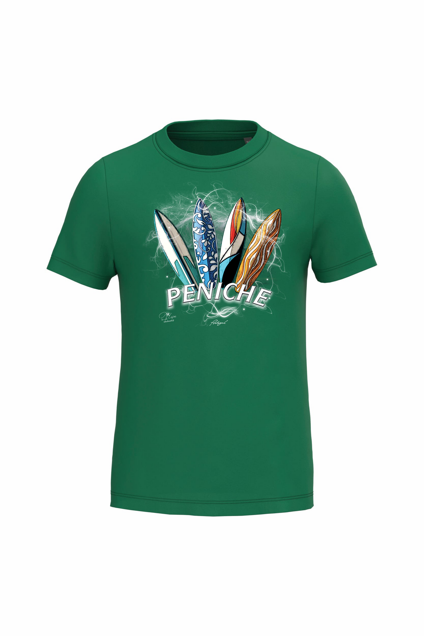 T-shirt de Criança Kariban Surfboards Peniche