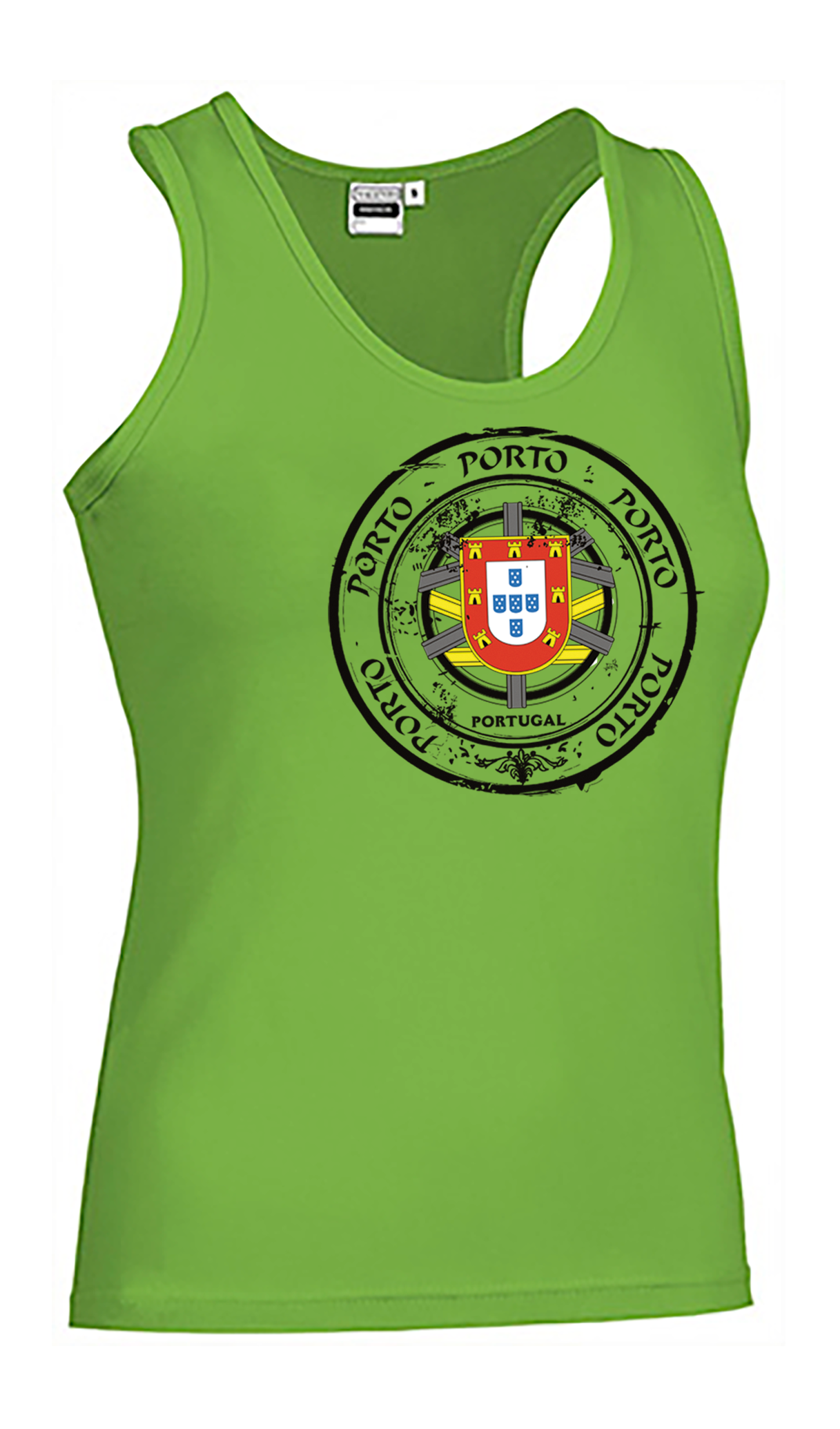 T-shirt Alças Senhora Selo Escudo Porto