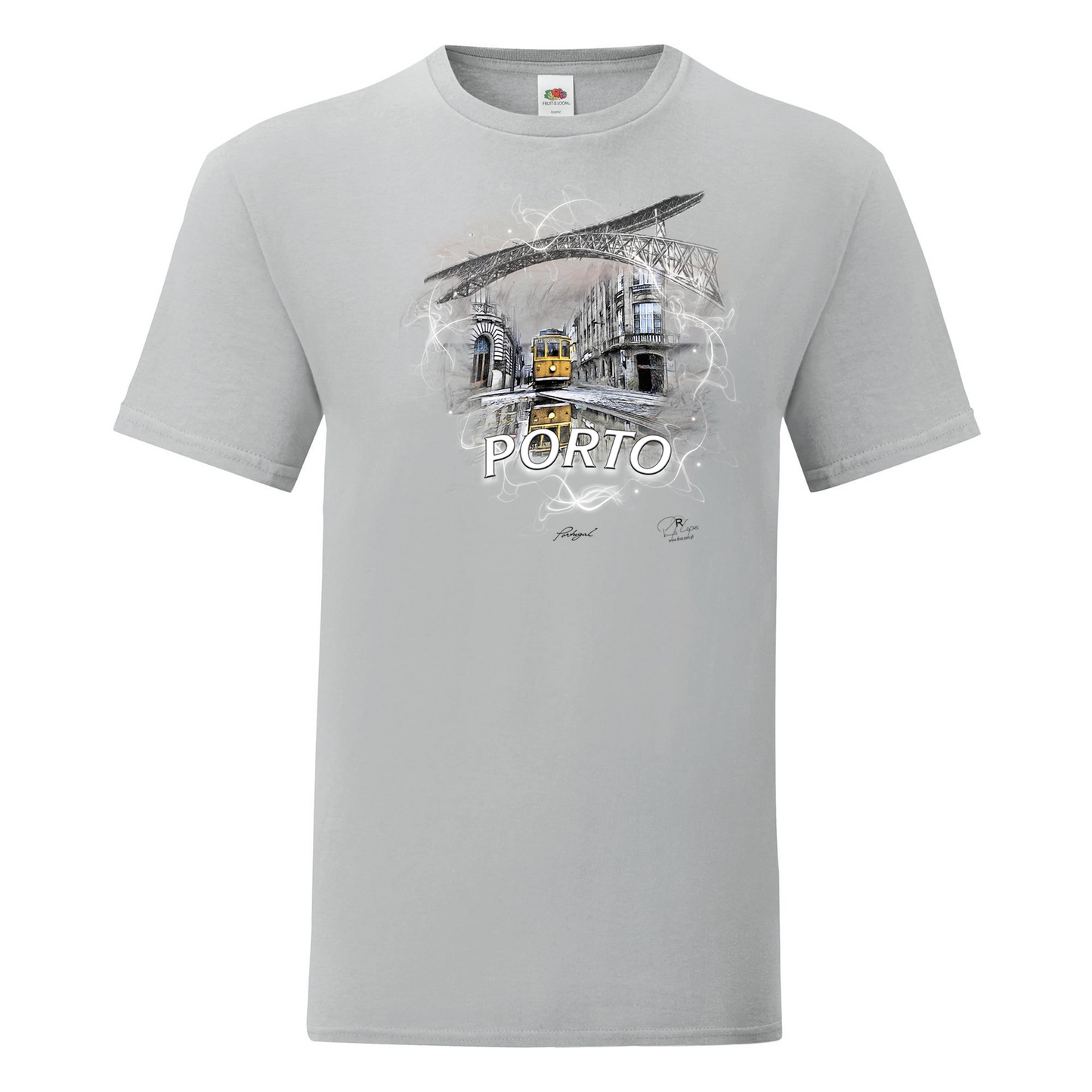 T-shirt Fruit of the Loom, Iconic, 150g, Carreira 22 Porto