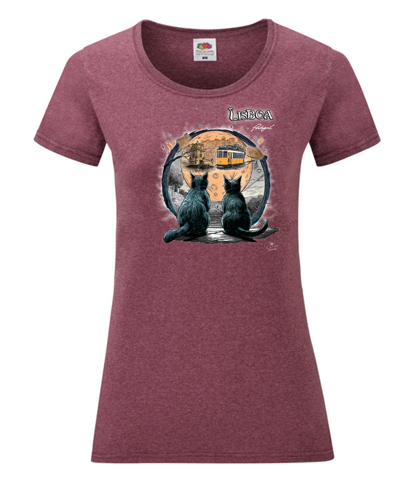 T-shirt Senhora Luar Lisboa