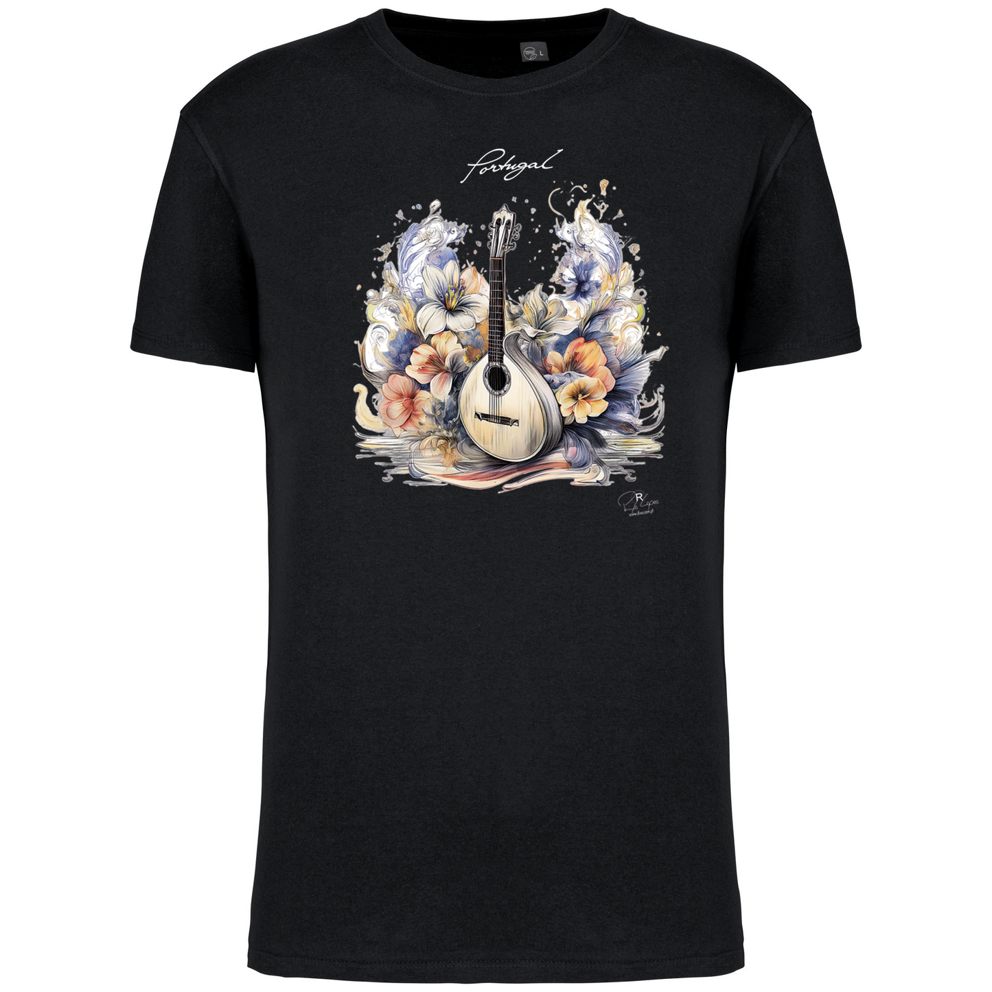 T-Shirt Algodão Biológico Guitarra Portuguesa