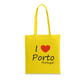 Saco Algodão 140g I Love Porto