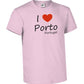 T-shirt Kids I Love Porto