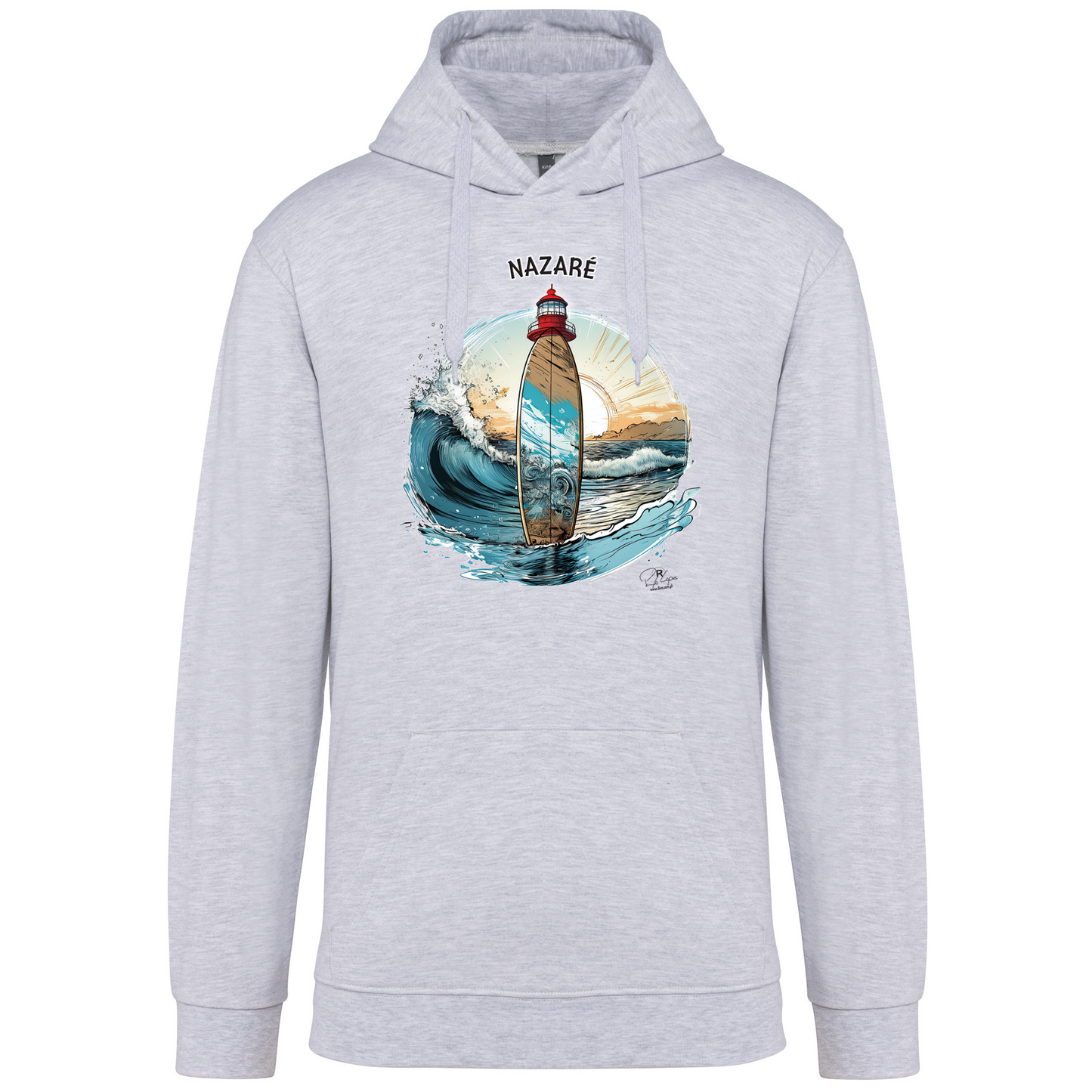 Sweatshirt Kariban com Capuz Sol Nazaré