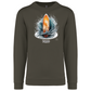 Sweatshirt Kariban sem Capuz Prancha Faro