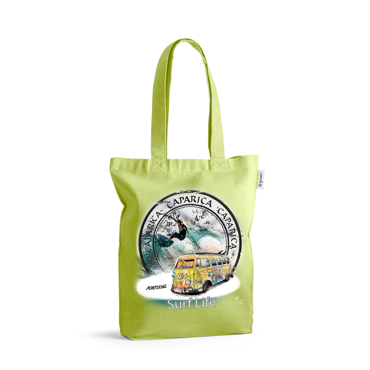 Sacos de Algodão Ecológico 220g Surf Life Caparica