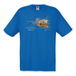 T-shirt Fruit of the Loom, Original 145g, Carmo