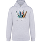 Sweatshirt Kariban com Capuz Surfboards Nazaré