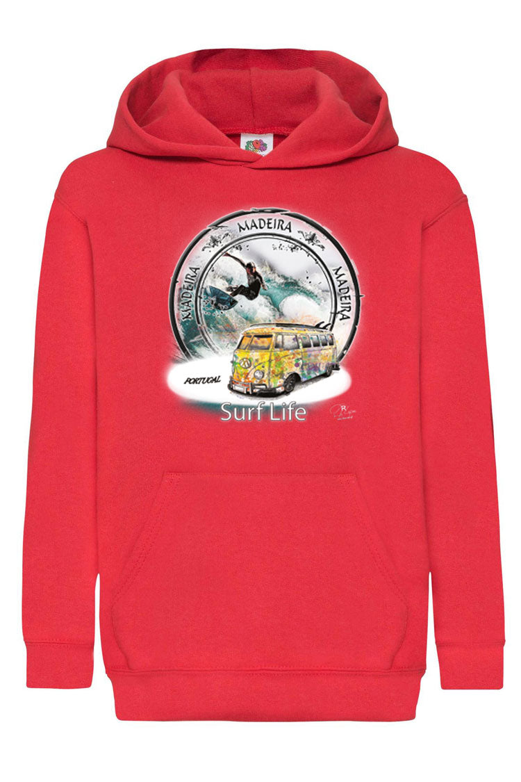 Sweatshirt Kids Surf Life Ilha da Madeira