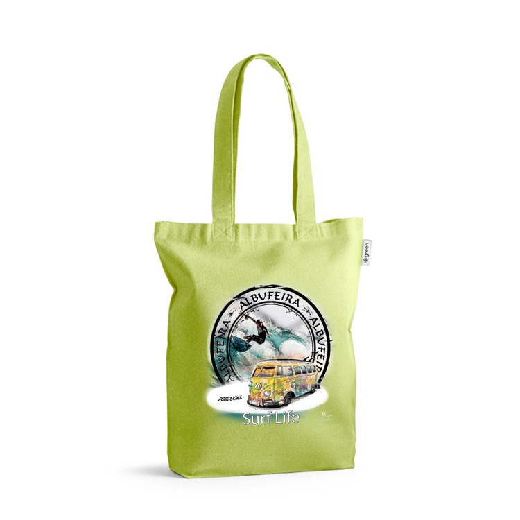Sacos de Algodão Ecológico 220g Surf Life Albufeira