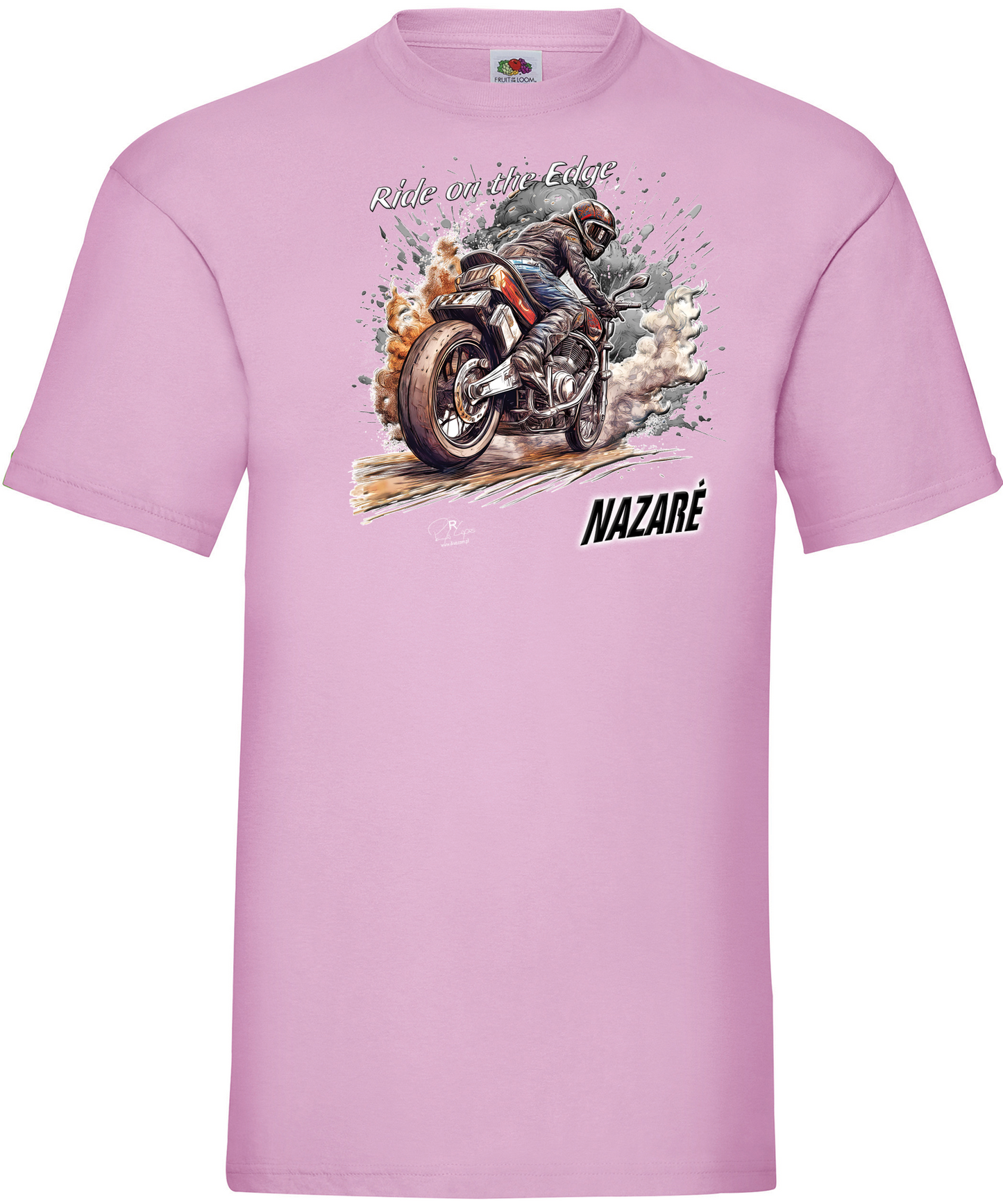 T-shirt Ride on the Edge Nazaré