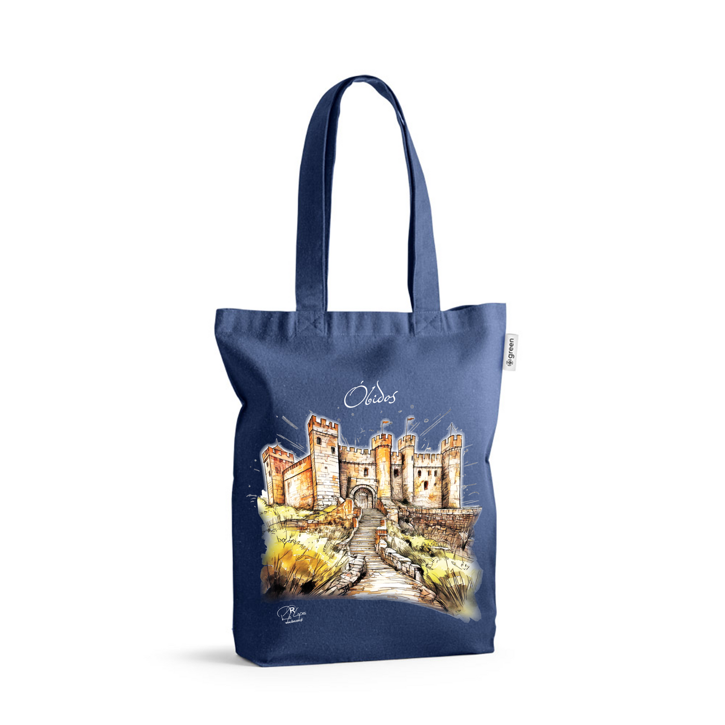 Sacos de Algodão Ecológico 220g Castelo de Óbidos